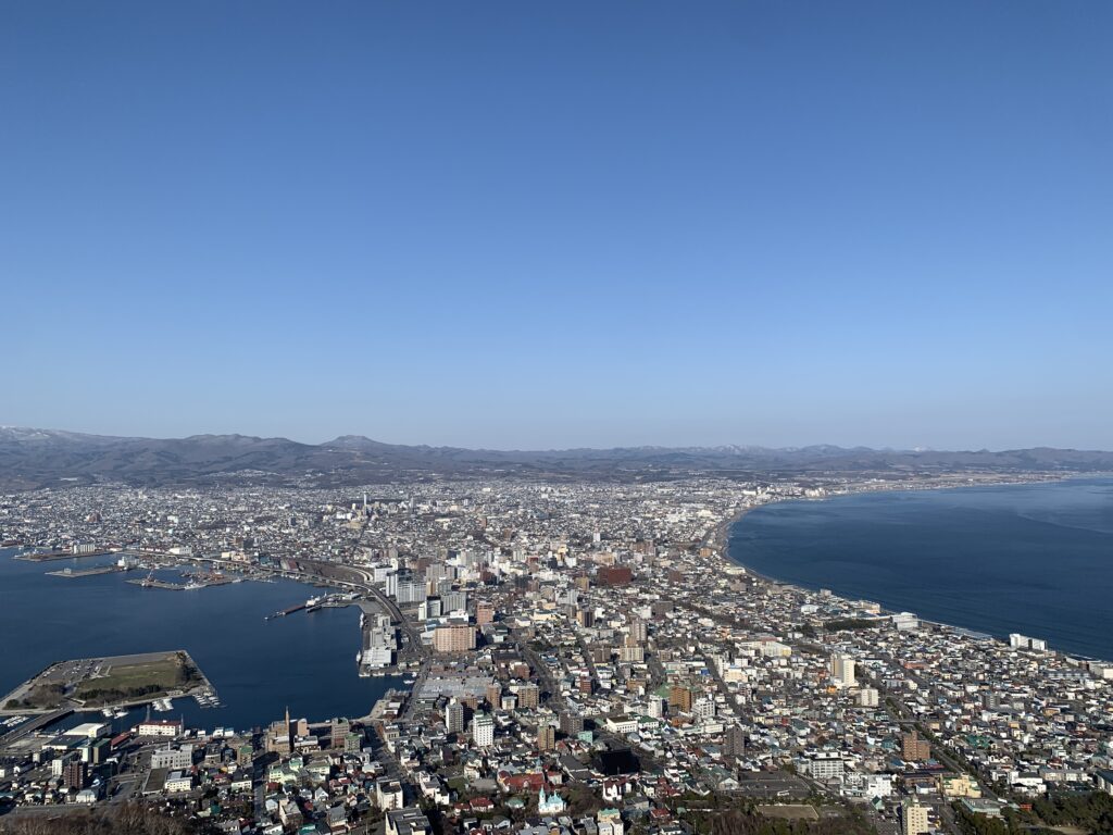 箱館の景色